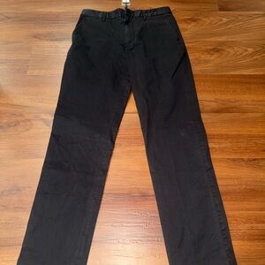 Alex Mill Max Trouser Pants Black Size 31 Long Inseam Tailored Fit NWT